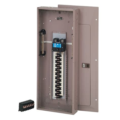 electric panel box 52 spaces|lowes breaker box.